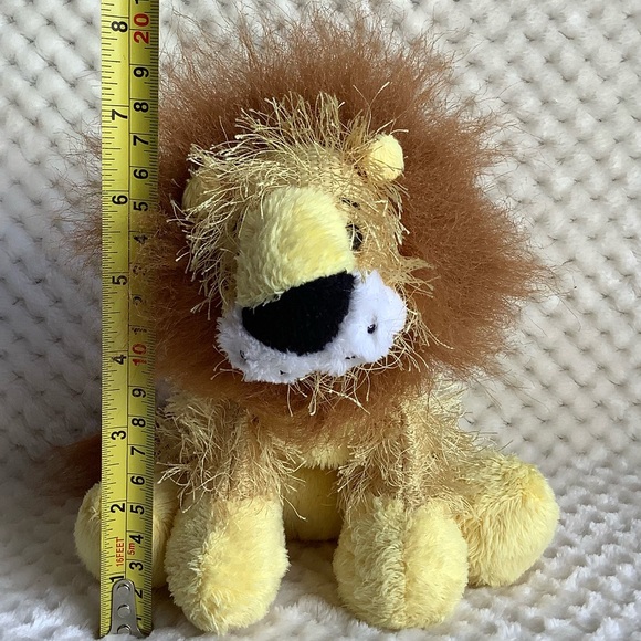GANZ Webkinz Yellow Lion Plush Toy No code - Picture 2 of 10